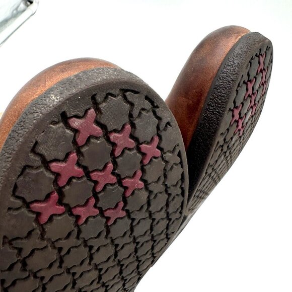 UGG EMALIE STOUT WATERPROOF LEATHER ANKLE WEDGE BOOT US 10 / EU 41 / UK 8.5 - Picture 8 of 13